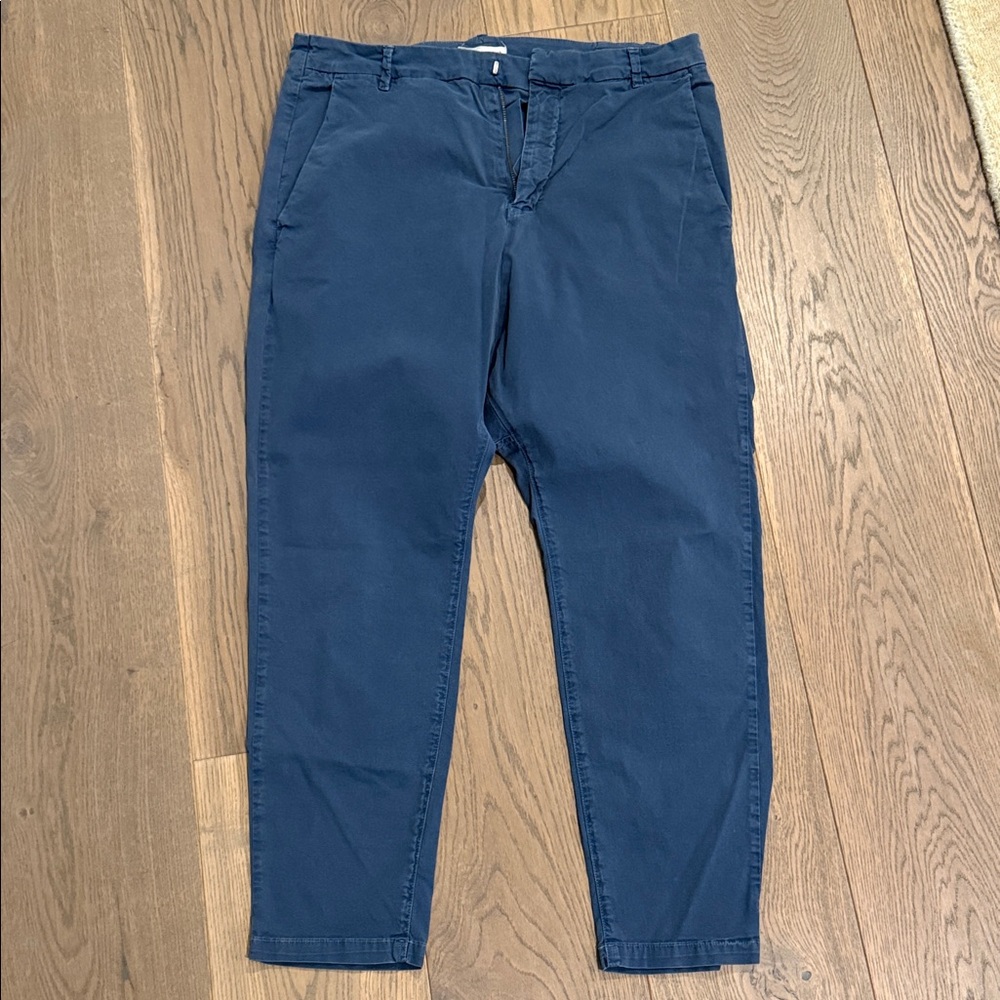 Nili Lotan Drop Crotch Utility Pants – Navy – Size 4